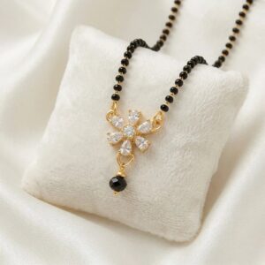 Gold plated Ad stone Mangalsutra | Indian mangalsutra for wedded women
