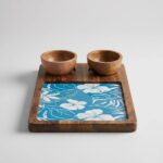 2 Bowl charcuterie board| Perfect statement for your Dinning room