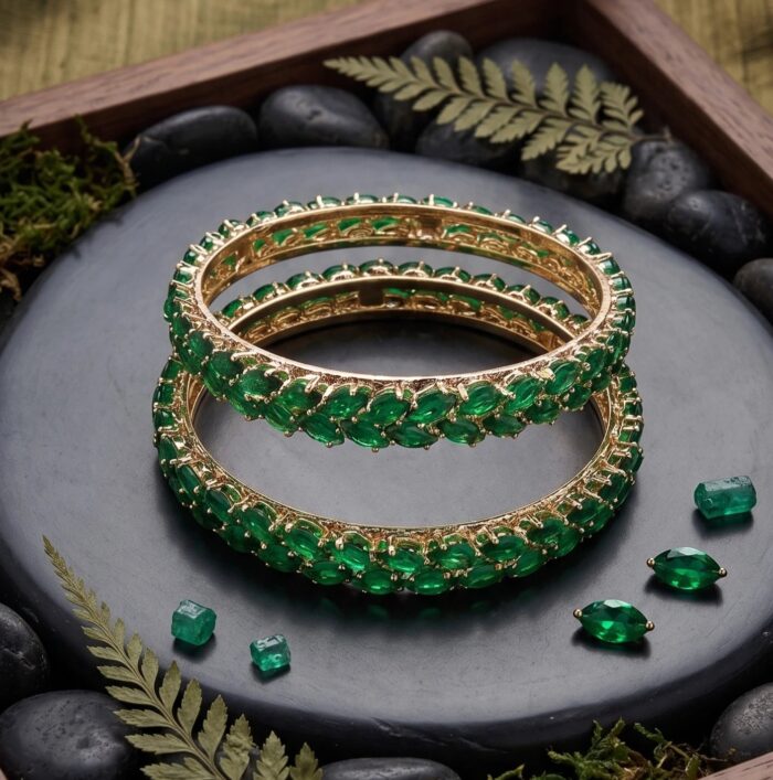 Aureva Series - Party wear kada set for women