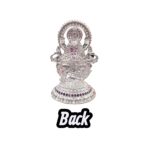 Back profile of 2.5 D Lakshmi Idol, embedded with zirconia stones