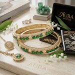 Party wear zirconia kada bangles for Women