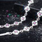 Pair of Pure Silver Anklets - 10.5 inch | Pure silver ankle bracelet - Image 6