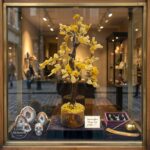 Crystal Healing Energy & Feng Shui Décor | Yellow Aventurine crystal gemstone tree - Small - Image 3