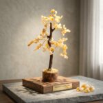 Crystal Healing Energy & Feng Shui Décor | Yellow Aventurine crystal gemstone tree - Small