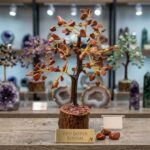 Crystal Healing Energy & Feng Shui Décor | Red Jasper Crystal Gemstone Tree - Small
