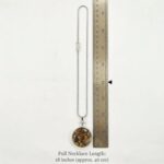 Tiger Eye Stone Round Pendant | Natural Stone Necklace - Image 7