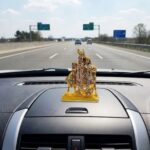 Radha Krishna idol | Radha and Krishna Statue for car dashboard - Image 2