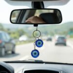 Handcrafted Evil Eye Keychain | Evil eye Hanging - Image 3