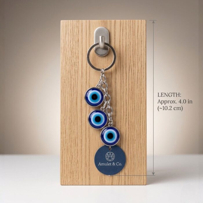 Handcrafted Evil Eye Keychain | Evil eye Hanging - Image 5