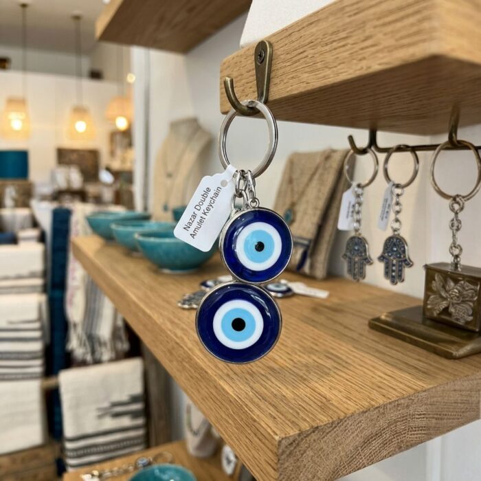 Handcrafted Evil Eye Keychain | Evil eye Hanging - Image 4