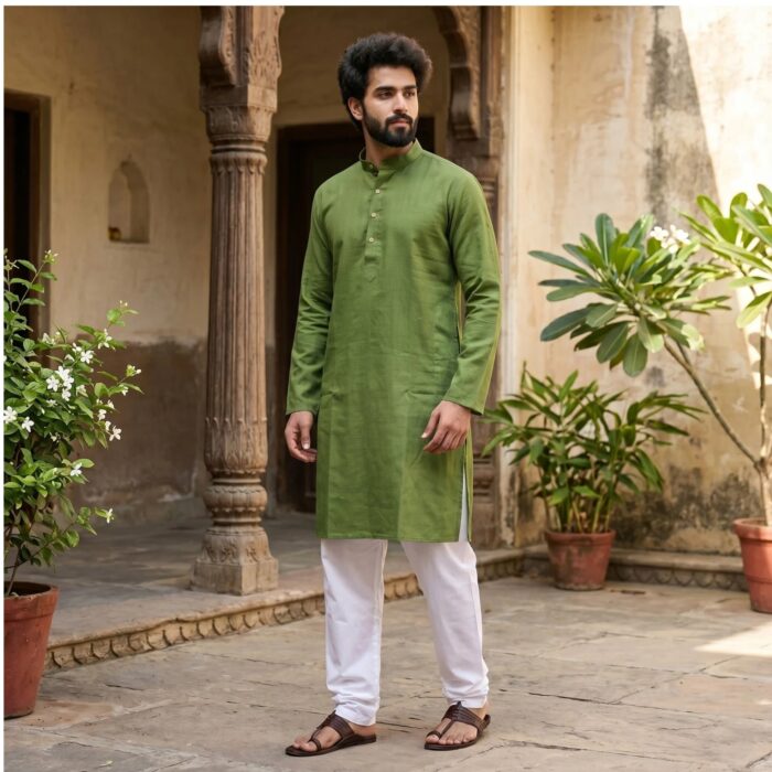 Cotton kurta pajama set for men | Comfortable ethnic wear kurta pajama