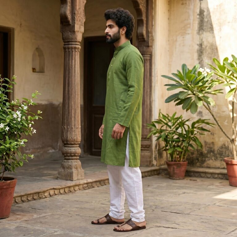 Comfortable ethnic wear kurta pajama for men