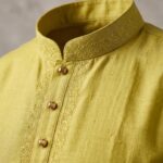 Premium Cotton kurta pajama set for men | Kurta with Embroidery for Eid and Diwali