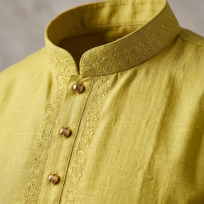 Premium Cotton kurta pajama set for men | Kurta with Embroidery for Eid and Diwali