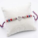 Pure Silver Rakhi - Sterling Silver Om Rakhi | Chandi ki Rakhi in Canada
