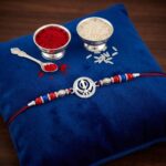 Pure Silver Rakhi - Khanda sahib | Nishaan Sahib Rakhi| Chandi di rakhdi in Canada and US