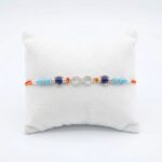 Pure Silver Rakhi - Infinity | 925 Sterling Silver Rakhi