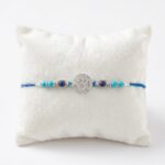 Pure Silver Rakhi - Sterling Silver Om Rakhi | Chandi ki Rakhi in Canada