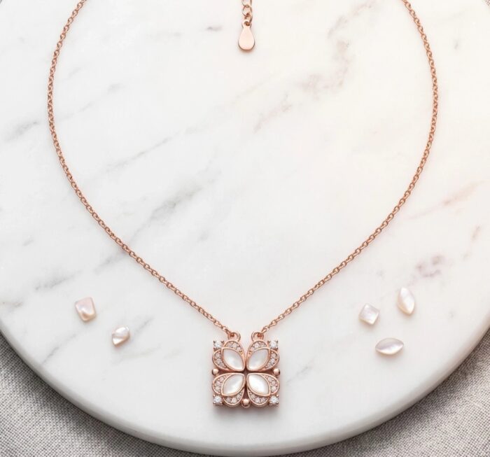 Sterling silver women necklace elegant design