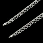 Pair of Sterling Silver Anklets – 10.5 inch | Silver Anklet for Adults - Image 6