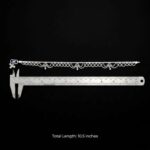 Pair of Silver Anklets | 10.5 inch Silver Anklets for Adults | Chandi ki Payal - Image 4