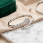 925 Pure silver bracelet with cz stones