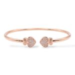 Free size rose gold bracelet for her