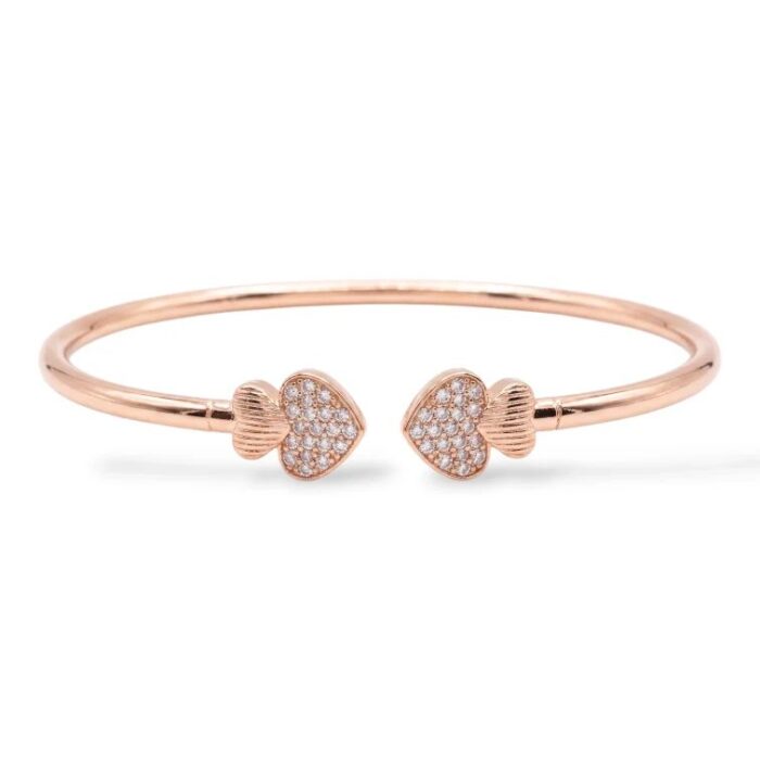 Free size rose gold bracelet for her