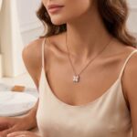 4 heart convertible clover necklace for women