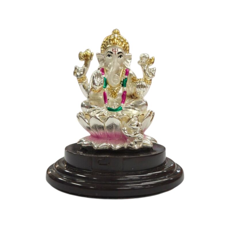 Pure Silver Ganesha Idol | 999 Silver Ganesh Statue