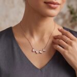 925 sterling silver heart pendant necklace rose gold