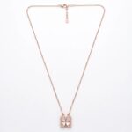Sterling silver women necklace | 2 Shapes one Necklace Design