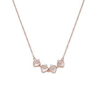 Sterling silver women necklace | 2 Shapes one Necklace Design