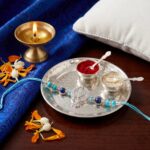 Pure Silver Rakhi - Khanda sahib | Nishaan Sahib Rakhi| Chandi di rakhdi in Canada and US