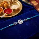 Pure Silver Rakhi - Khanda sahib | Nishaan Sahib Rakhi| Chandi di rakhdi in Canada and US