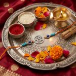 Pure Silver Rakhi - Sterling Silver Om Rakhi | Chandi ki Rakhi in Canada