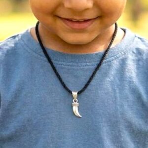 925 Sterling Silver Sword Pendant For Kids