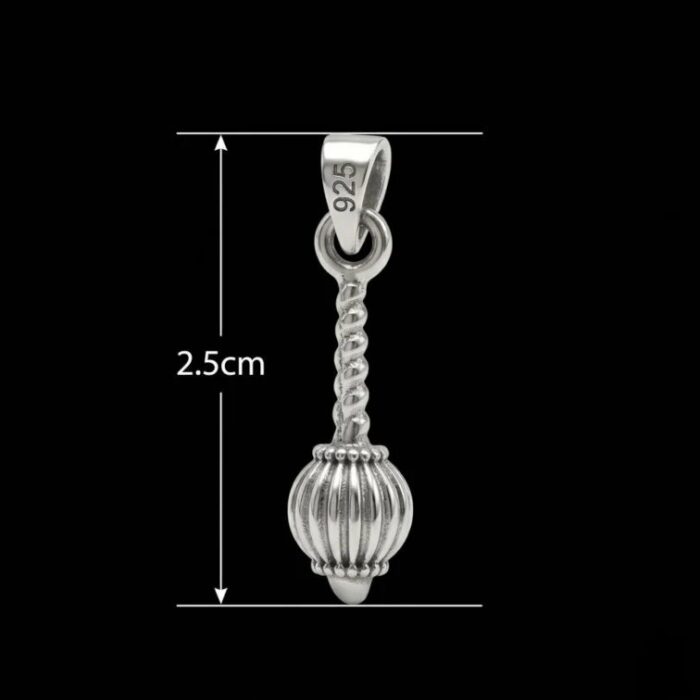 Dimensions of the Pure silver Pendant for Adults and Kids | Hanuman Ji Gada