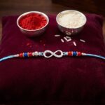 Pure Silver Rakhi - Infinity love | 925 Sterling Silver Rakhi