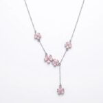 Flower Pendant and Chain | 925 Sterling Silver necklace