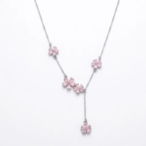 Flower Pendant and Chain | 925 Sterling Silver necklace