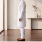 Elegant Party wear light weight cotton Kurta pajama set