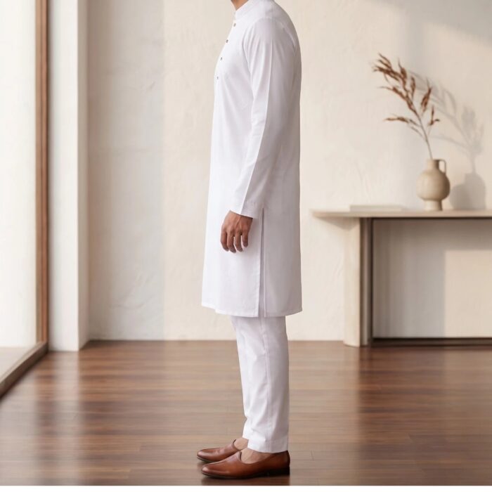 Elegant Party wear light weight cotton Kurta pajama set