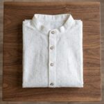 Premium Cotton White Kurta with sequin work | Premium Men's Kurta set