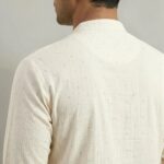 Premium Cotton Kurta - White - Image 3