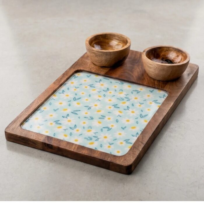 Get the talking point of every Party, this stylish wooden Platter