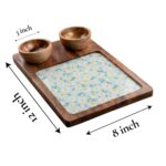 Dimensions of the wooden Charcuterie Board | Stylish food serving platter