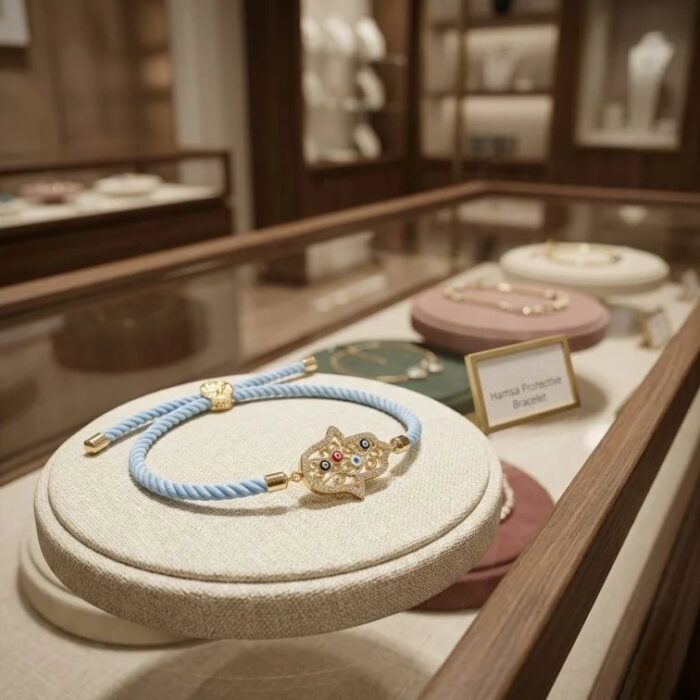 Fashionable Fatima Hand Bracelet | Hand of Hamza Bracelet - Image 3