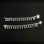 Pair of Pure Silver Anklet - 5.5 inch | Pure silver anklet for baby