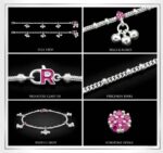 Pair of Pure Silver Anklets - 6.5 inch | Silver Anklet for Baby - Image 5